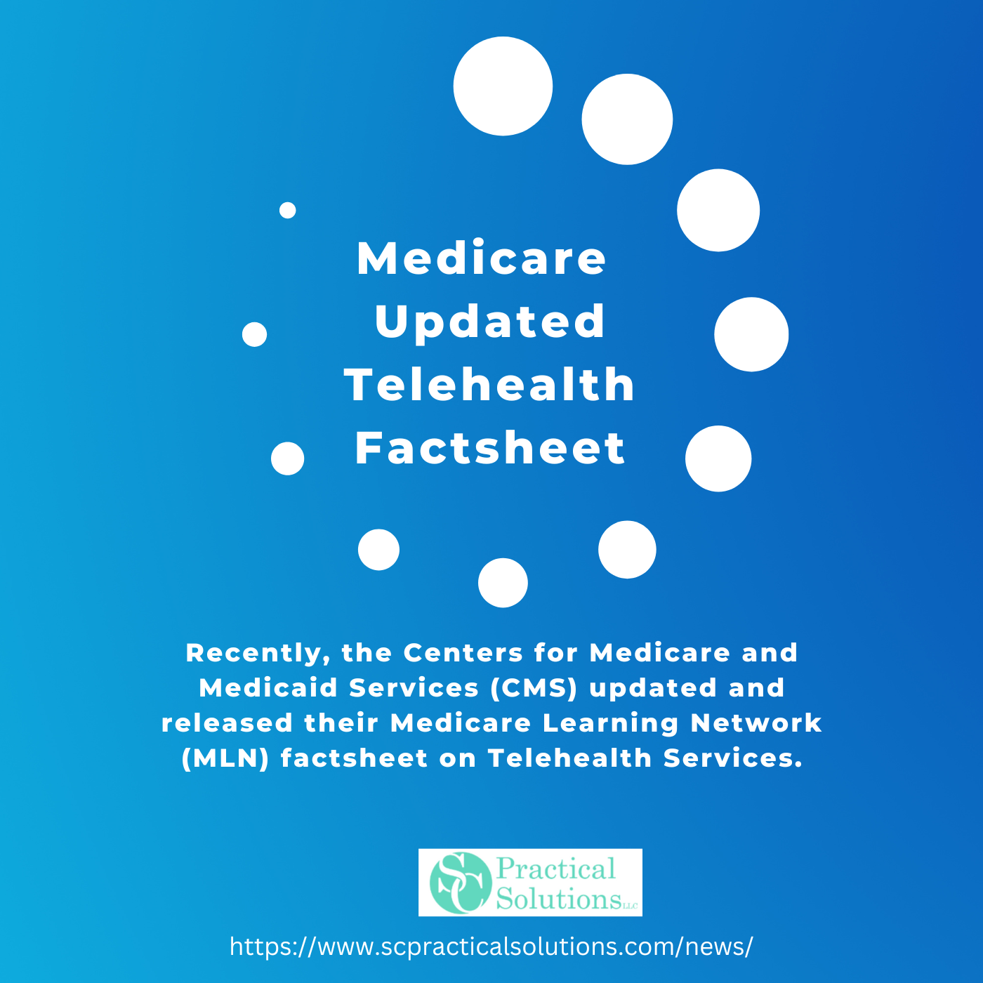 Medicare Updated Telehealth Factsheet SC Practical Solutions